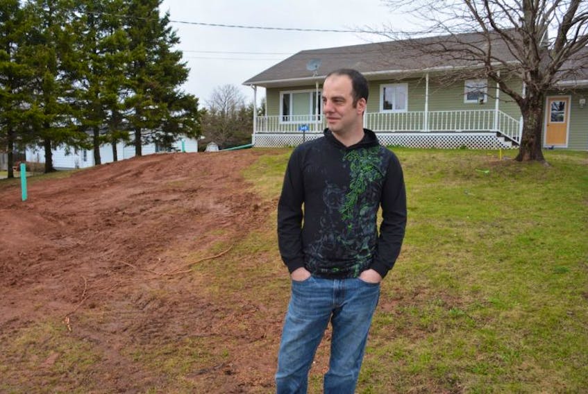 <p>Matthew Gallant’s home is currently in Kelvin Grove, but the Town of Kensington is looking to annex the property into the town boundaries in exchange for covering the cost of hooking it up to municipal water and sewer services. Colin MacLean/Journal Pioneer</p>