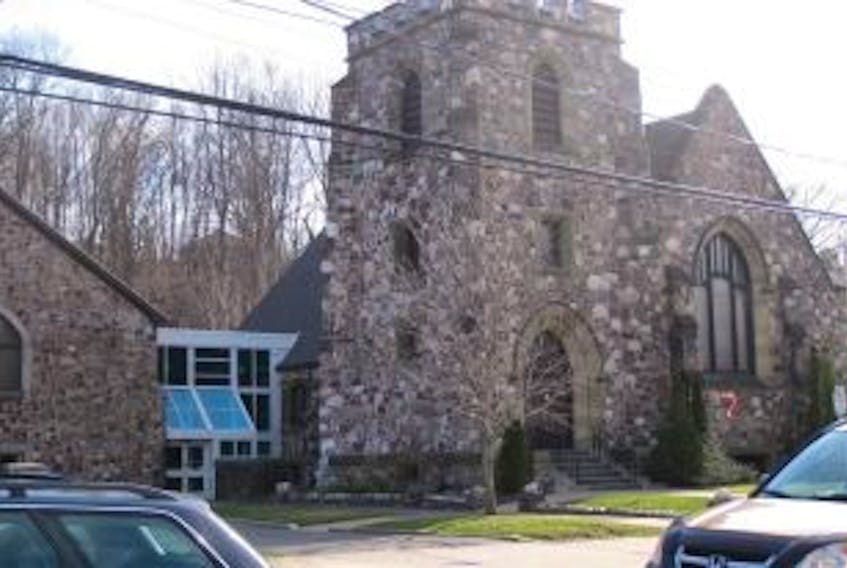 ['Fundraising is going well as the new Kentville library is taking shake inside the former United Church.']