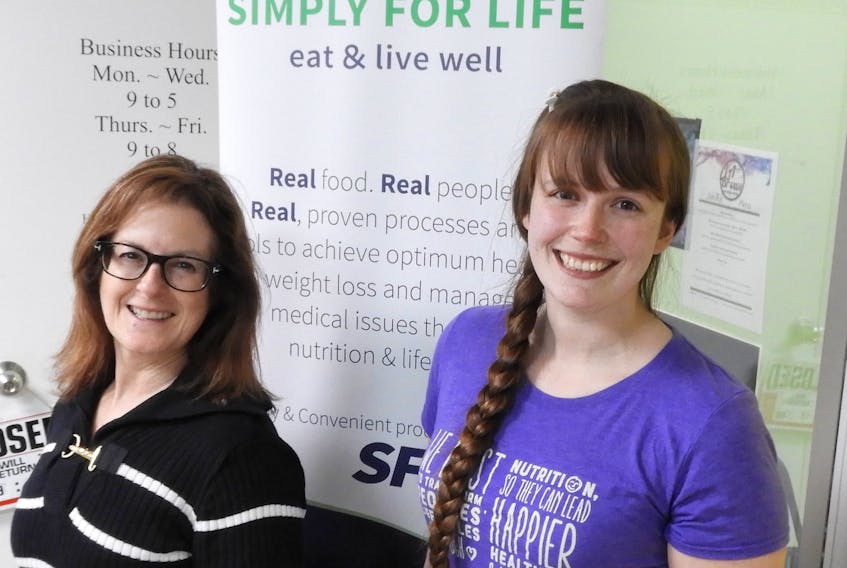 Kathleen Mooney and Carina Mazier of Simply for Life, presented an information session about the keto diet, on March 6 in Digby.