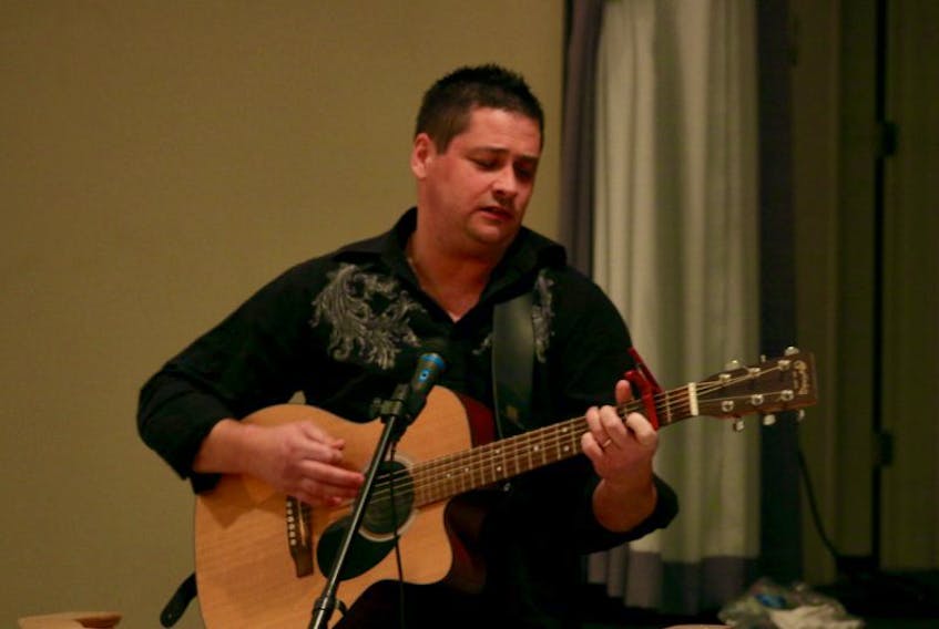 Kevin Davison performs at the Brooklyn Fire Hall in 2014.