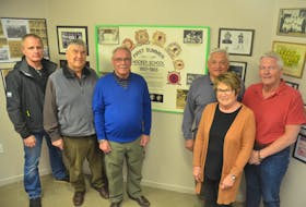 Kentville Historical Society members and volunteers, including board chairman Erik Deal, Brian Pulsifer, Larry Eaton, Mick Day, Lynn Pulsifer, Stephen Pearl and others, have been working hard to get a new heritage centre established in the former VIA Rail station. The official opening is May 18.