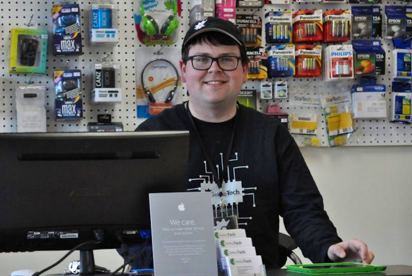 GekkoTech owner Jason Schofield recently opened a new retail and service shop in a mini mall at 185 Commercial Street in Berwick.