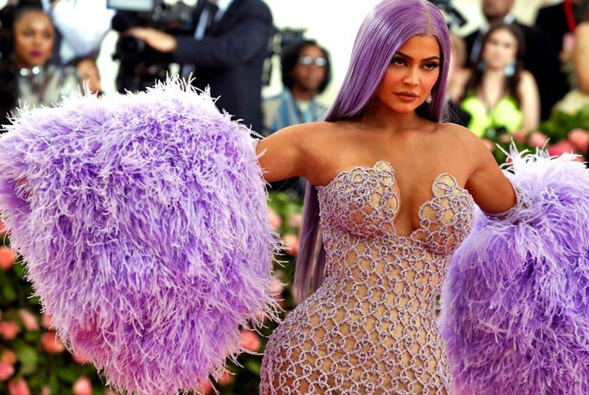  Kylie Jenner arrives at the Metropolitan Museum of Art’s costume gala in New York City on May 6, 2019.