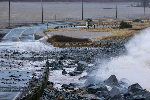 Storm surge and erosion make a mess in Lawrencetown. Nova Scotia Environment