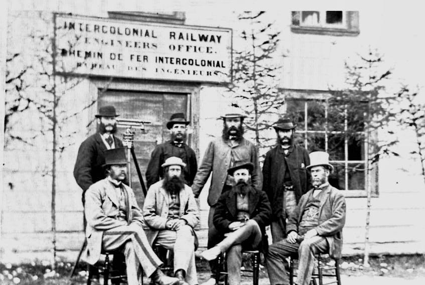 Intercolonial Railway Engineers and Surveyers, 1869 - Library and Archives Canada. 