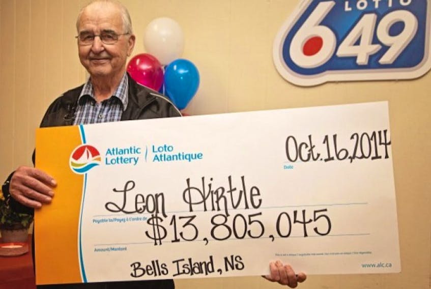 Leon Hirtle, the $13.8M winner of Lotto 6/49.