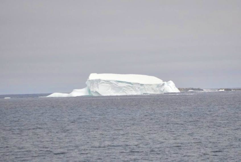 An iceberg off Twillingate. Just one of the many sights that draw people to the popular tourist destination.