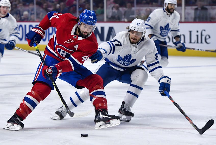 Defenceman Timothy Liljegren has played 11 games with the Maple Leafs this COVID-hit season.