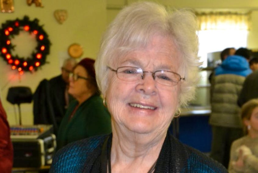 Winnie MacDonald and her late husband Lloyd are longtime sponsors of the annual Christmas Eve and Christmas Day dinners at the Loaves and Fishes Community kitchen in Sydney.