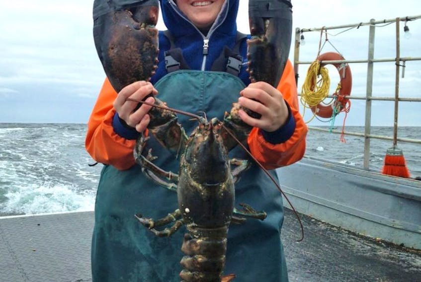 Emily Swim is one of a handful of women who have made a career in lobster fishing