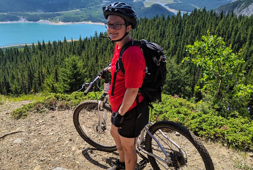 Sara Greenough stops for a photo while on an Army Cadet trip in 2019. Greenough has been awarded the President's Trophy of the Army Cadet League of Canada, Nova Scotia branch, as the Outstanding Army Cadet in Nova Scotia for 2019/20. Contributed