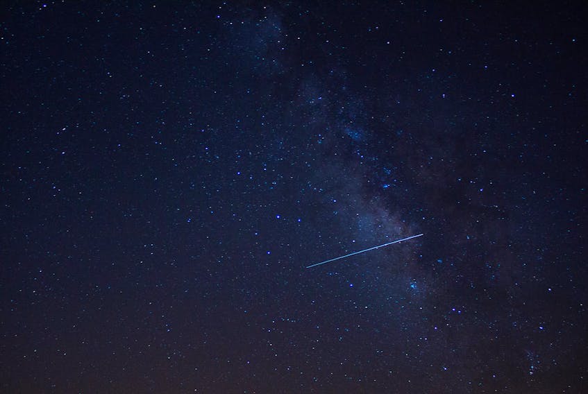 An image from the Lyrid meteor shower in April 2015. - Islam Hassan/Flickr Creative Commons