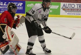 Cole Rafuse, shown here playing for the Valley midget AAA Wildcats during the 2014-2015 season, has made the Val d'Or Foreurs of the QMJHL as one of two 16-year-olds on the team for 2015-2016.
