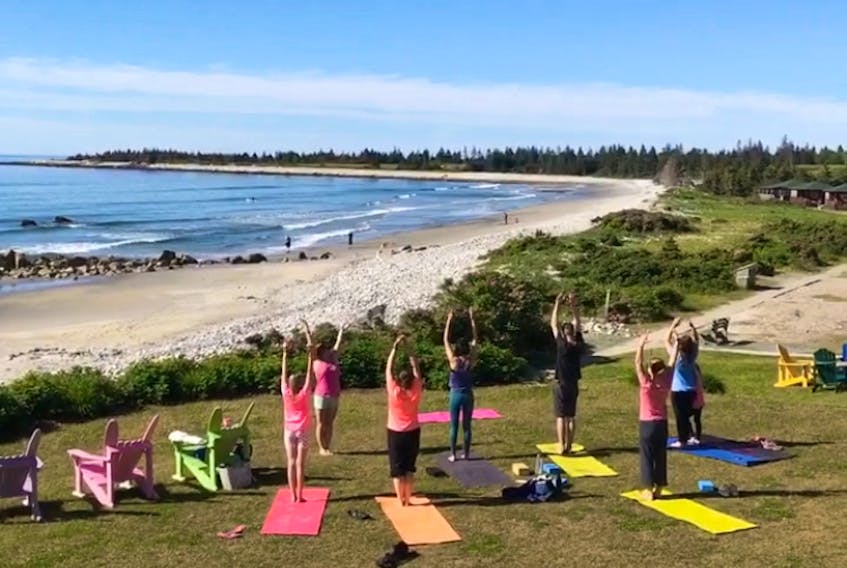 Corporate groups of 30-60 people visiting White Point Beach Resort can now choose the Rising Tide meeting package, which includes either a customized scavenger hunt, yoga session or Minute to Win It games. - Contributed