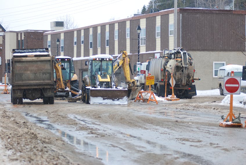 City of Corner Brook staff are making repairs to the water distribution system along Main Street today. Main Street will be closed to through traffic from the intersection of West Street to the intersection of Humber Road. The city advises drivers to use alternate routes. STEPHEN ROBERTS / THE WESTERN STAR