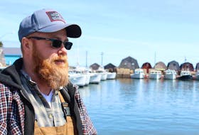 Chris Wall gets ready to fish out of Malpeque Harbour in this 2019 photo.