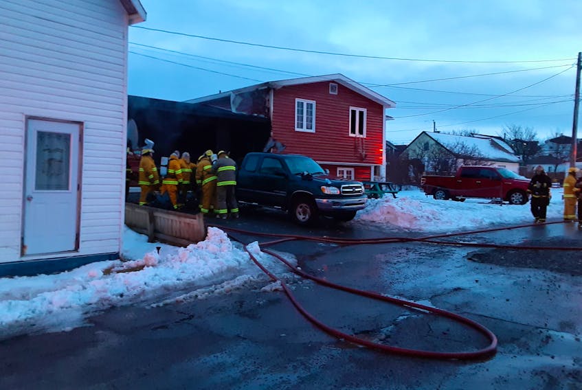 Arson charges have been laid following a pair of fires at two homes in Fortune on Sunday. The Fortune Volunteer Fire Department and Burin Peninsula RCMP both responded to the scene. PAUL HERRIDGE/THE TELEGRAM
