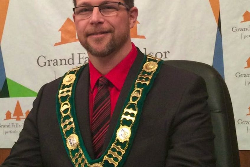 New Grand Falls-Windsor Mayor Barry Manuel.