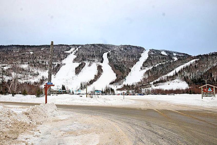 GERALDINE BROPHY/THE WESTERN STAR<br />The base of Marble Mountain could be used to turn the facility into a four-season resort.