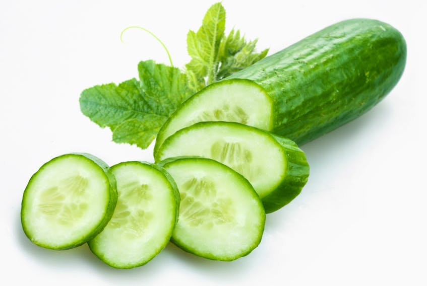 Cucumbers are a versatile vegetable that can be included in a number of meals.