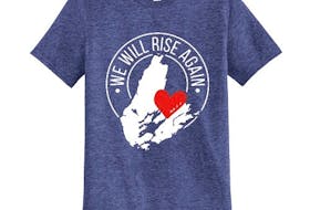 City Print + and Anchored Ideas hosted a campaign selling “We Will Rise Again” T-shirts as a fundraiser for the Cape Breton Regional Hospital Foundation’s Area of Greatest Need. CONTRIBUTED