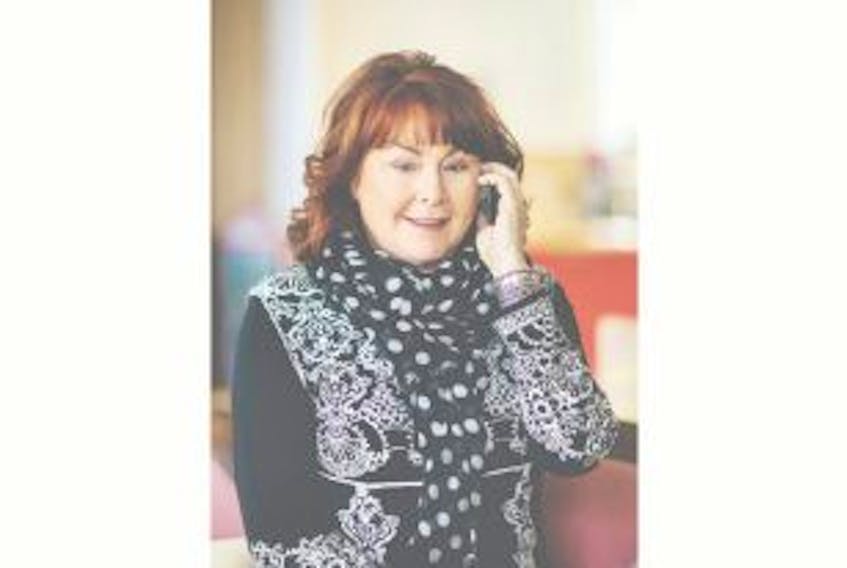 ['Mary Walsh is encouraging people to talk about mental health and addiction. — Photo submitted by BellAliant']