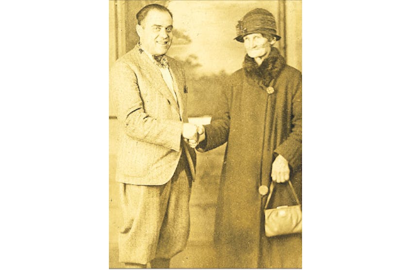 Dave Epstein and Maryann Corbett in 1929.