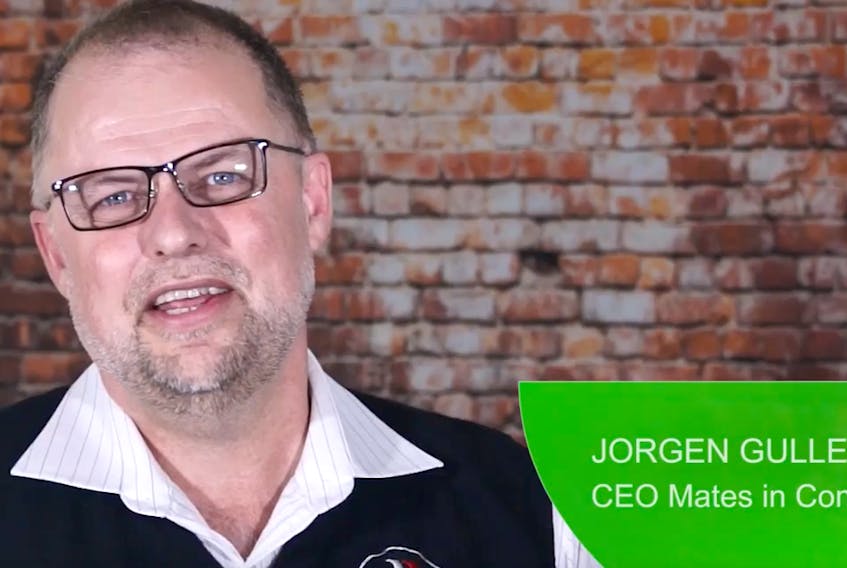 Jorgen Gullestrup, CEO of the Australian organization MATES in Construction, will be in St. John's next week. Image from video by James Cook University, Australia.