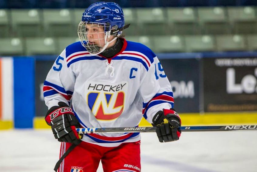 <p>Forward Matt McKim played midget hockey in Ontario this past season, but the 16-year-old from St. John’s still drew the attention of scouts from the Quebec Major Junior Hockey League, enough to be ranked 31st overall and the top Newfoundlander for the upcoming QMJHL midget draft.</p>