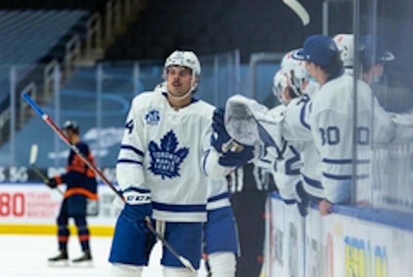 Maple Leafs sniper’ Auston Matthews has six goals so far this season.