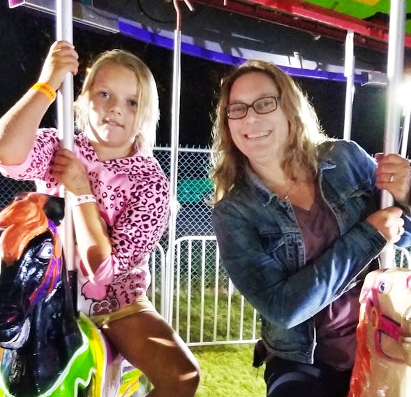 Tracey Reid and her daughter Jayda are shown in a recent family photo. Jayda spent three hours on a school bus Monday afternoon while her family scrambled to get information about her whereabouts.