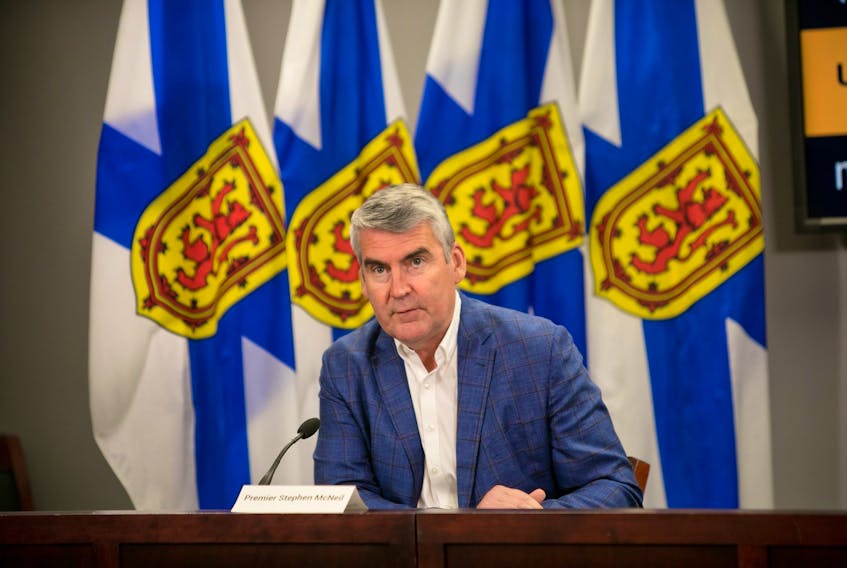 Premier Stephen McNeil said on Wednesday that the COVID Alert app is not meant to be a replacement for other COVID-19 control measures.