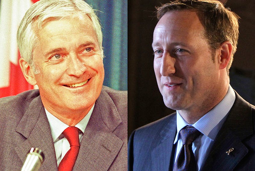 Fans of Peter MacKay, right, should heed the lessons of John Turner, left.