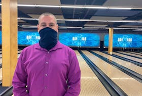 Marcel Cote is the new general manager of Membertou Lanes and says the job fair on Thursday was a way to gear up for its reopening. OSCAR BAKER III/CAPE BRETON POST