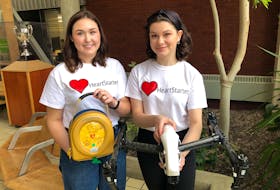 Robyn Budgell (left) and Hannah Blundon are both vice-presidents with Enactus Memorial, a group of students who create entrepreneurial solutions to issues in the community. JUANITA MERCER/THE TELEGRAM