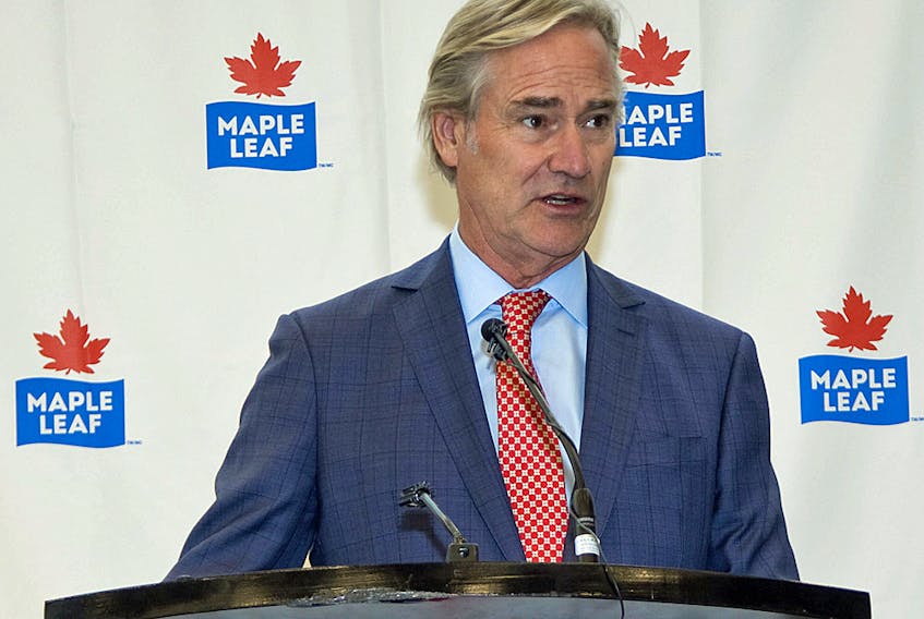 Maple Leafs Foods president and CEO Michael H. McCain has criticized the U.S. government for escalating tensions in the Middle East.