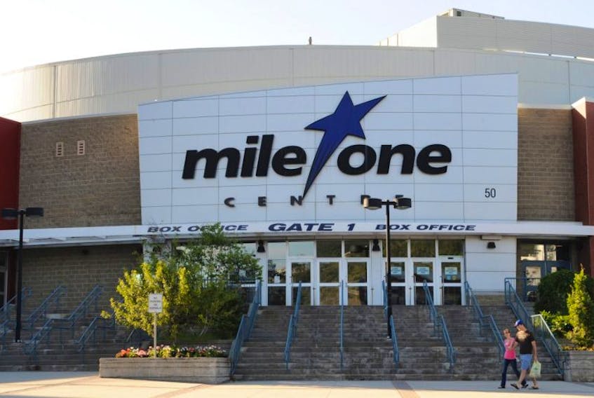 Mile One Centre Ñ Photo by Keith Gosse/The Telegram
