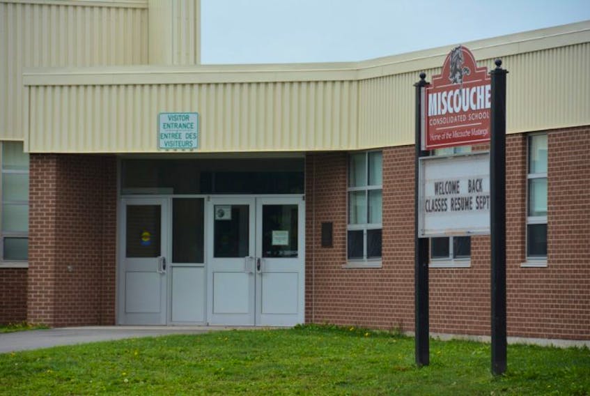 Miscouche Consolidated School is a place a learning divided these days, as parents voice concerns about its administration. Colin MacLean/Journal Pioneer