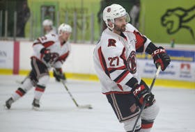 Morell’s Stephen Anderson is turning pro this winter after playing five seasons with the UNB Reds.