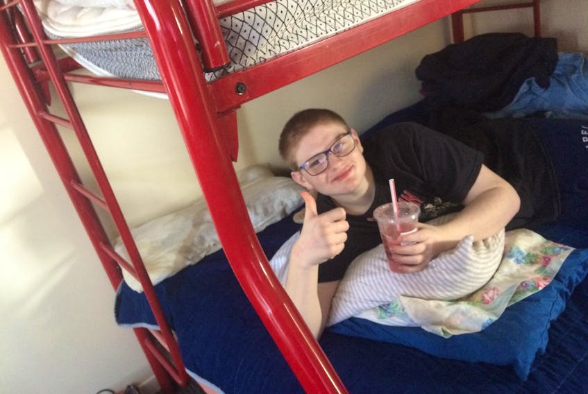 Christopher Chisholm, 15, of Charlottetown is described by his mother as a gentle, kind soul who is battling a serious illness with little complaint. 