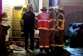 A mount Pearl property was firebombed a third time in less than a week early Monday morning. Keith Gosse/The Telegram