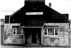 This photograph from yesteryear shows that the old Bernie's Bakery building, constructed in 1954, was much the same then as it is now. CONTRIBUTED