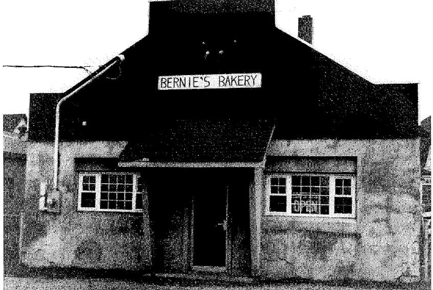 This photograph from yesteryear shows that the old Bernie's Bakery building, constructed in 1954, was much the same then as it is now. CONTRIBUTED