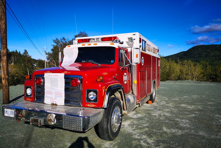 A recent provincial funding announcement will allow Baie Verte to replace its broken down rescue unit, shown here in this file photo. Contributed photo 