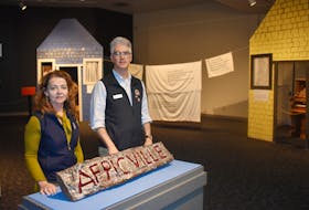 Denise Taylor and Andrew Phillips are expecting a large turnout at this year’s Heritage Day activities planned for the Stellarton-based Museum of Industry. The museum has planned several activities as well as a special exhibit about Africville. ADAM MACINNIS/THE NEWS