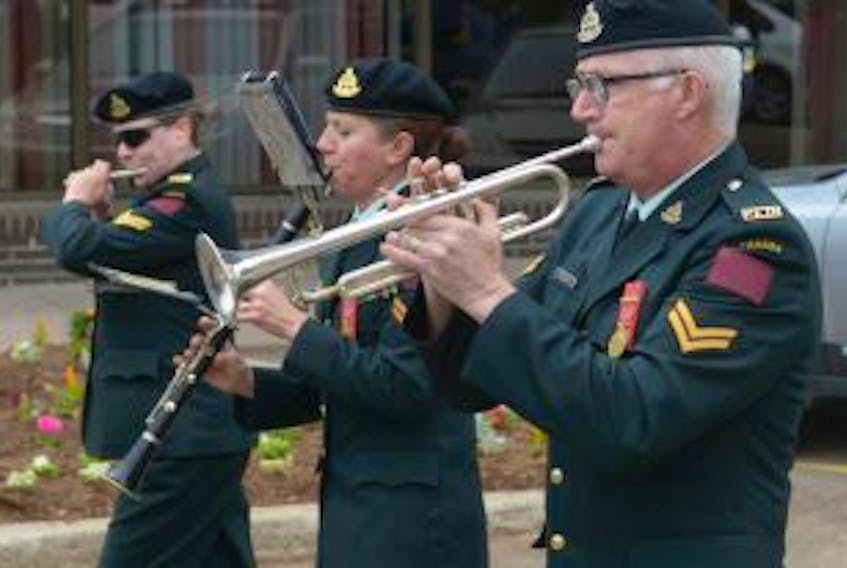 ['<p>Charlottetown’s police, firefighters and military members celebrate the city’s 160th birthday during Sunday’s Natal Day parade.</p>']
