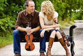 Fiddlers Natalie MacMaster and Donnell Leahy finally make it into the recording studio at the same time and come out with a winner in “One”.