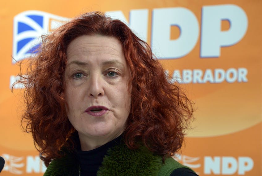 Newfoundland and Labrador NDP leader Allison Coffin released the party’s platform on the adult dental plan Monday.

Keith Gosse/The Telegram