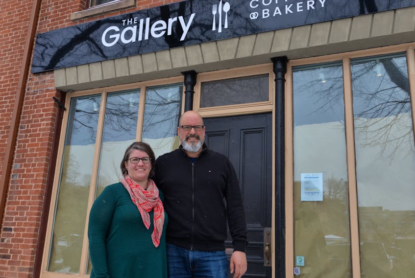 Mike and Jessica Fritz have opened The Gallery - Coffee House & Bakery on Great George Street in downtown Charlottetown.