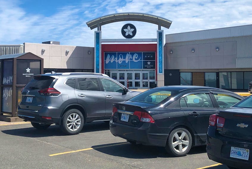 After being closed for close to two months, the Mayflower Mall reopened for business on Friday. In total, 18 businesses are open at the mall, while three continue to provide curbside pickup for customers. More stores are expected to open soon. JEREMY FRASER/CAPE BRETON POST